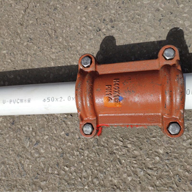 自来水快速接头抱箍哈夫节抢修接头铁水管补漏器管道对接器铁夹子