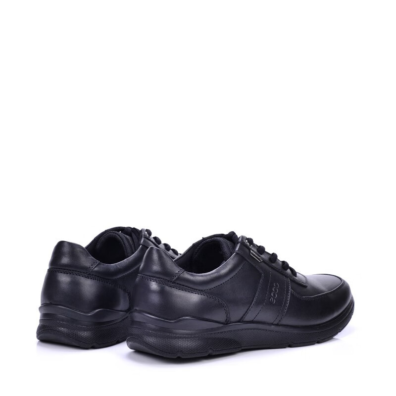 ecco爱步男鞋春秋款牛皮系带户外休闲鞋男皮鞋11564 511614 41【图片