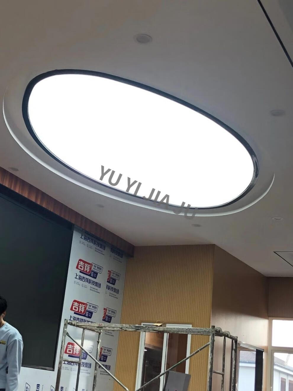 软膜天花软膜天花吊顶白色透光软膜广告灯箱天花灯膜软膜卡布灯箱 白