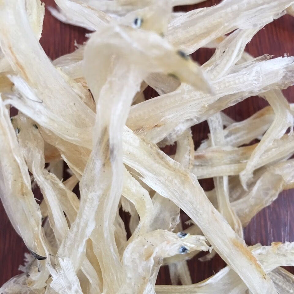 淡晒白饭鱼干大号银鱼干特产水产干货海鲜鱼仔干小鱼苗干500g100g 大