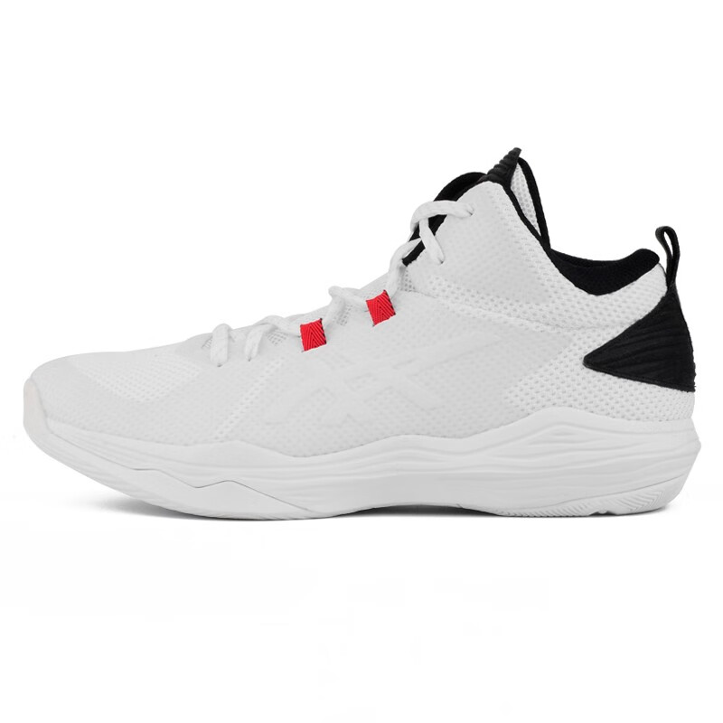 亚瑟士asics篮球鞋男款novaflow缓震篮球鞋1063a0281063a028101白色