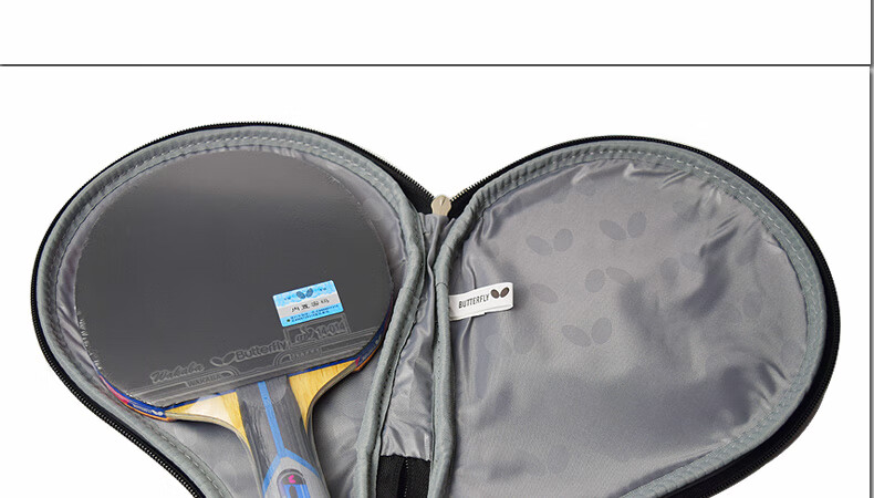 蝴蝶butterfly乒乓球拍拍套乒乓球包板套葫芦形tbc3017金色蓝色款单只