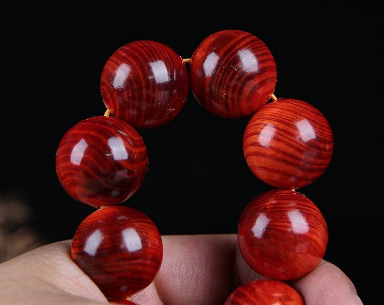 血龙木全透光印尼血龙木手串全透光沉水手链男冰种老料正宗佛珠手串男
