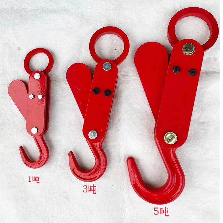 自动脱卸吊钩起重吊钩 吨包袋自动摘钩 行车吊车挂钩 自动卸货吊 定做