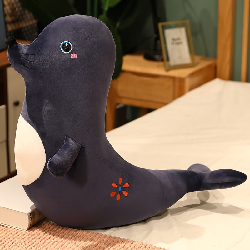 娃娃毛绒女孩海狮公仔毛绒玩具睡觉抱枕海洋生物定制抖音网红产品女生