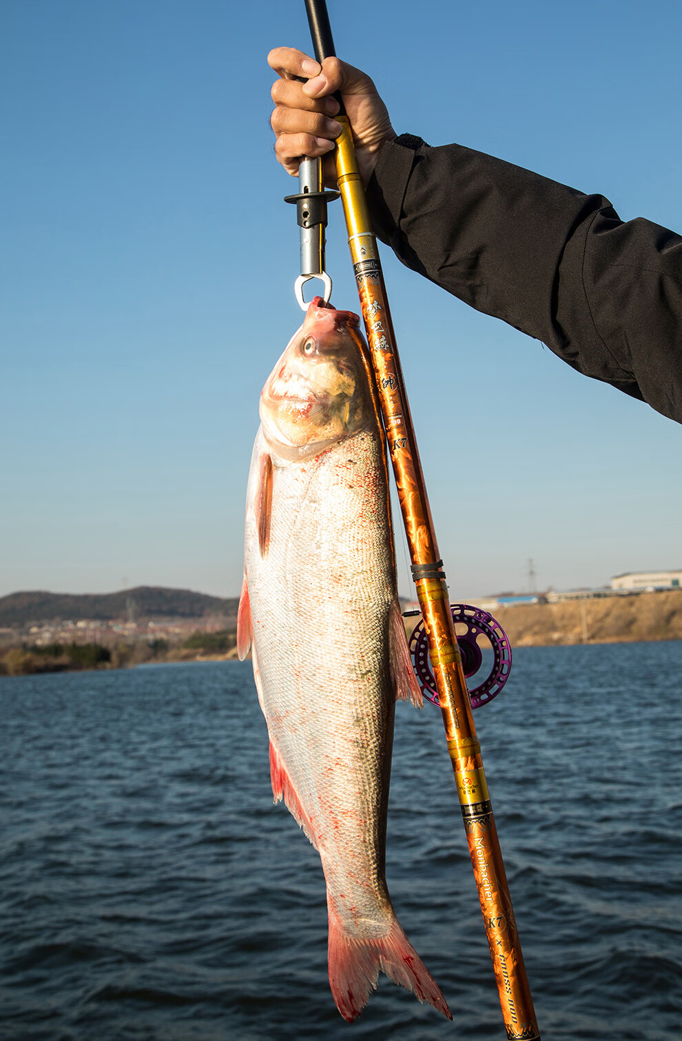 3 7 8 9米超轻超硬逗钓竿手车竿钓鱼竿 升级版【组合 风火轮】 地插