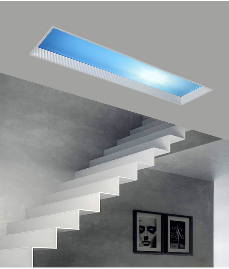 广东中山灯具青空灯青空灯天空灯展厅卫生间厨房嵌入式地下室卧集成