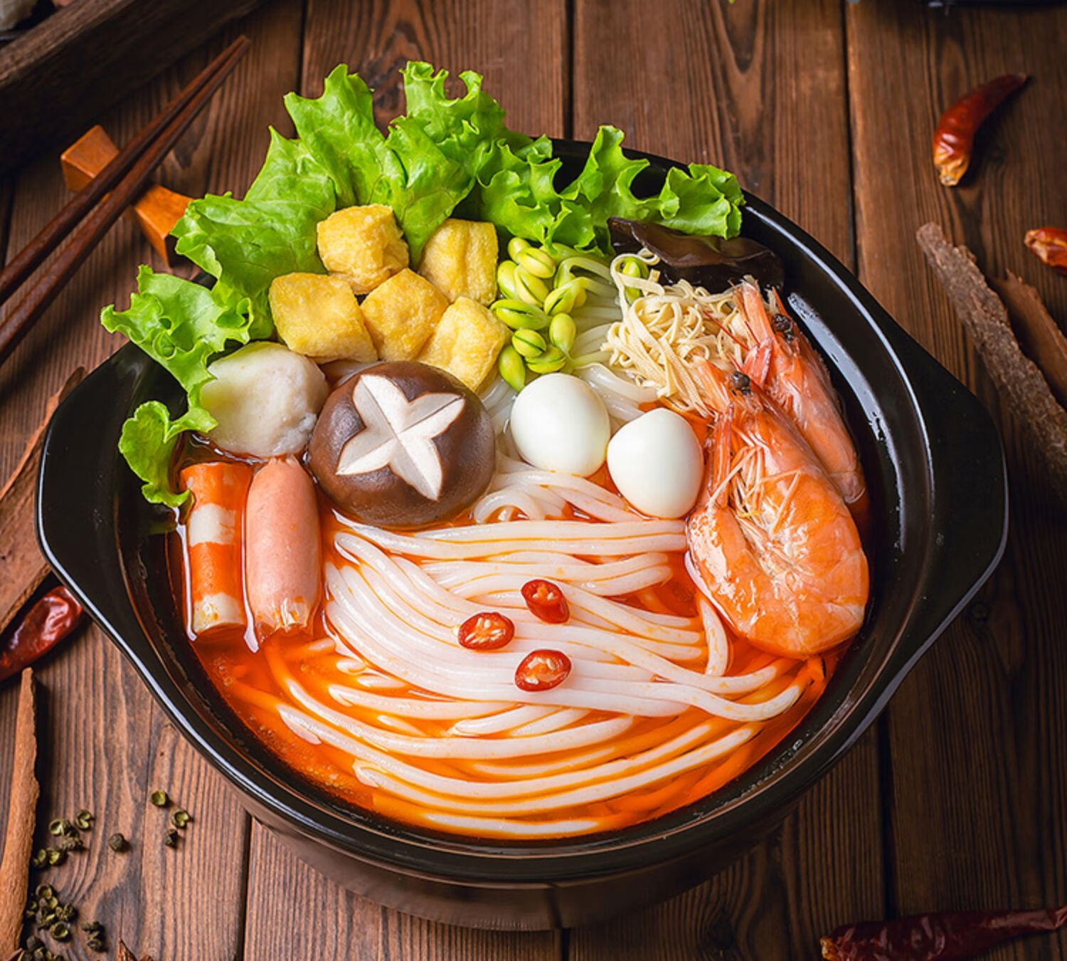 5袋装过桥米线云南米粉酸辣粉速食粉丝螺蛳粉土豆粉 全干:过桥米线x4