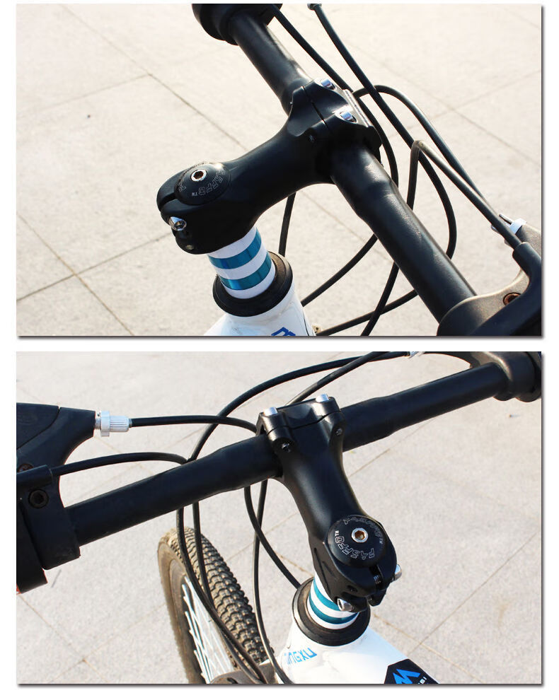 自行车把立管山地车车把配件龙头铝合金死飞公路车直把龙头装备单个