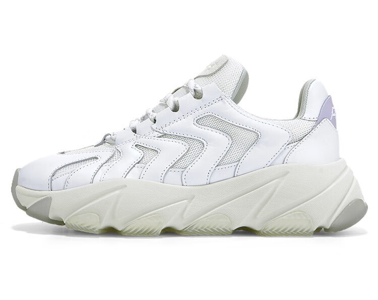 ash艾熙女鞋extreme波浪纹底拼接撞色时尚增高老爹鞋s19127792005s