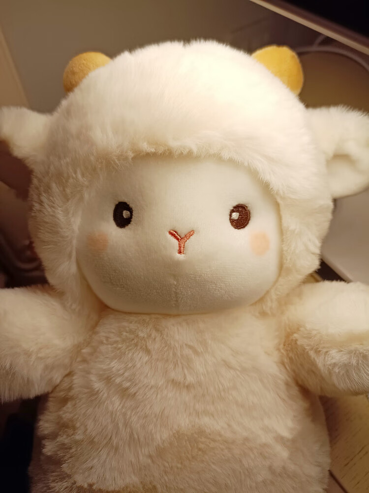ins网红小羊公仔毛绒玩具系布娃娃可爱玩偶抱枕生日礼物女生的波克
