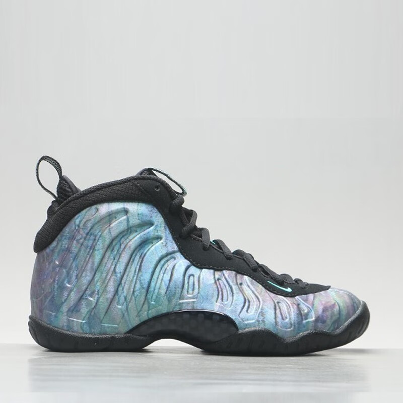 nike耐克新款女鞋 air foamposite one 喷泡gs玫瑰金尼克斯篮球鞋