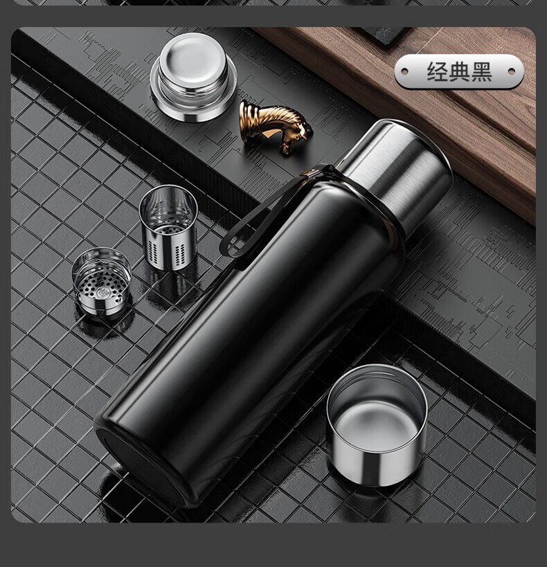 华·为(huawei)保温壶家用同款全钢31不锈钢保温杯男女泡茶杯超大容量