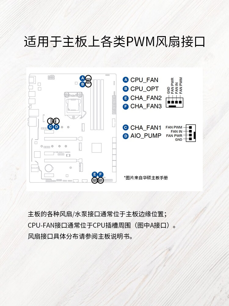 适用于利民5v3针转sata供电argb主板同步机箱风扇12v4pin灯光rgb控制