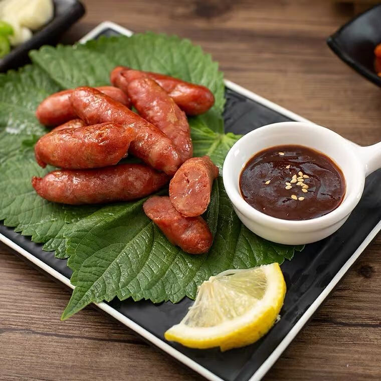 韩式风干肠 烤肠风味肠240g 整件商用50袋韩国烤肉店半成品小香肠