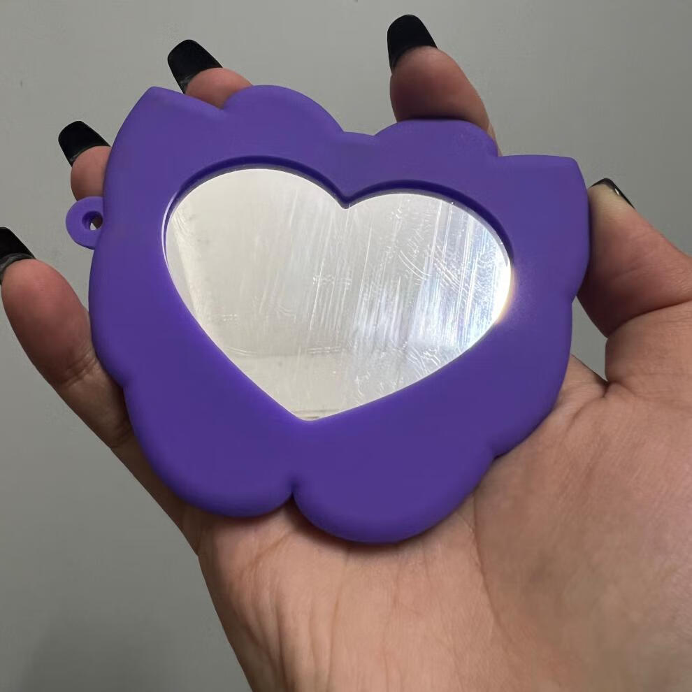 巴啦啦小魔仙镜子巴啦啦小魔仙黑魔仙变身器黑魔盒随身手持镜紫色同款