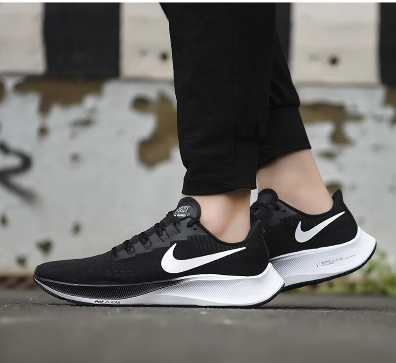 【官方旗舰店】飞马登月 air zoom pegasus 37男子夏季网面气垫鞋运动