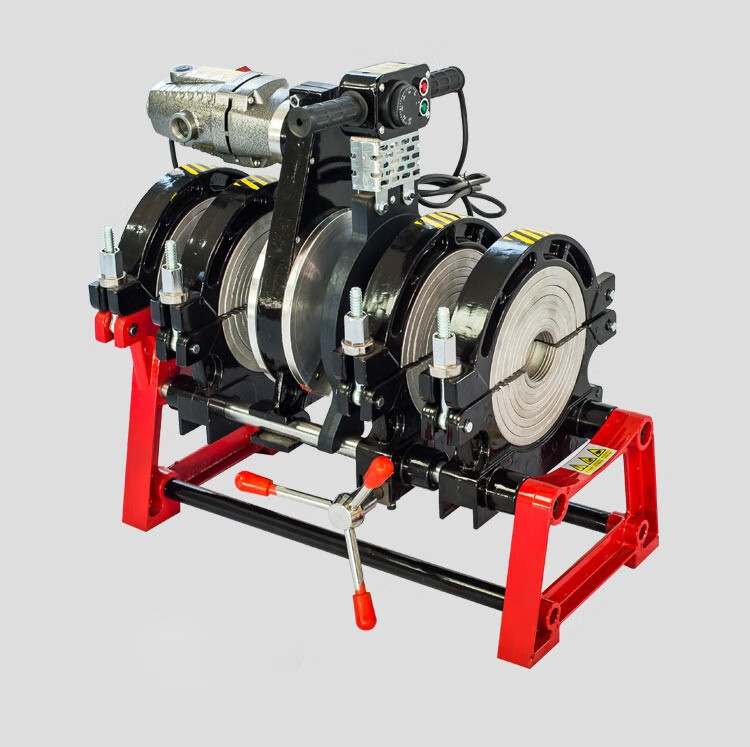 手动pe管热熔机对接焊机63-1602f2002f250手摇式管道热熔器焊接管机