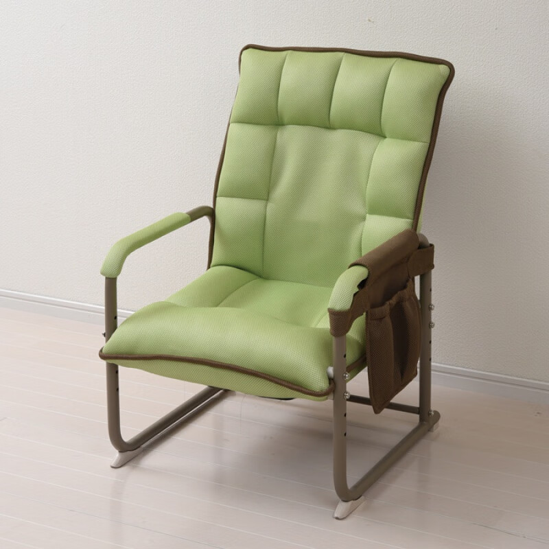 定制老人椅靠背家用看电视座椅舒服折叠椅子防摔老年人坐靠椅躺椅绿色