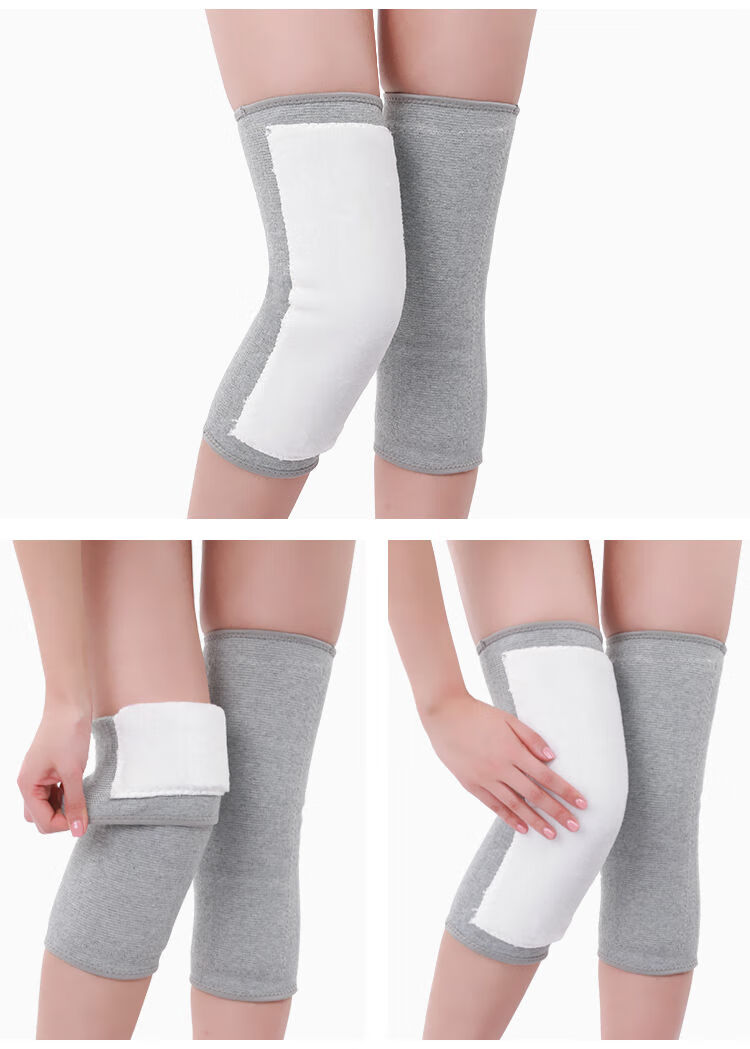 护膝保暖老寒腿男女士关节套运动防寒护漆盖加厚加绒中老年人冬季