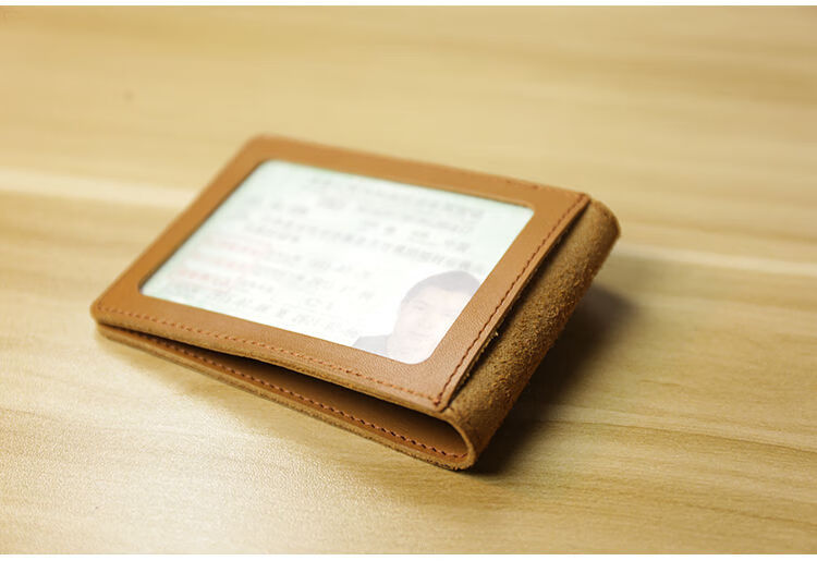 品牌手工驾照包真皮卡包驾驶证皮套复古证件夹行包男女牛皮驾证本 浅