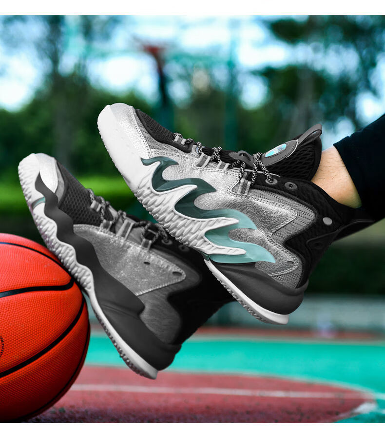 帅男鞋狂潮2代要疯4系列实战篮球鞋防滑kt战靴摩擦会响比赛专用鞋