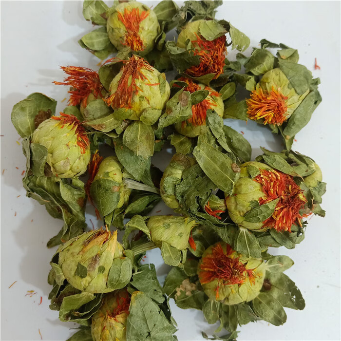 红花果干花 整朵红花泡水喝 文林果 沙果 五色来联珠果 500克