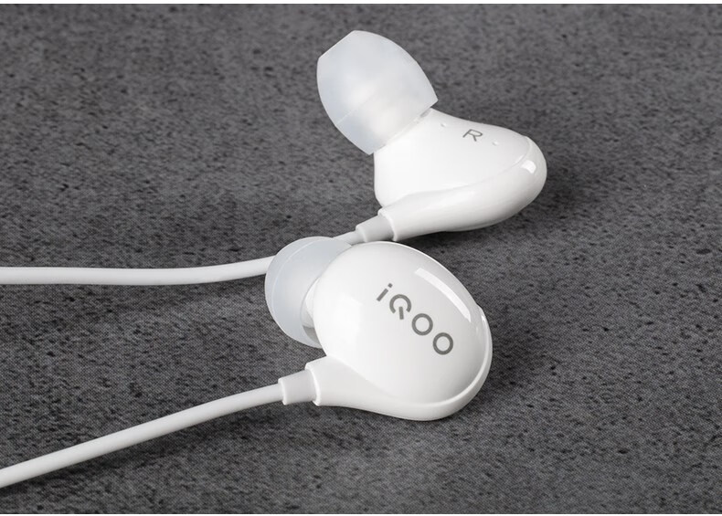 有线耳机入耳式type-ciqoo原装耳机入耳式线控带麦iqoo7 iqoo8 pro