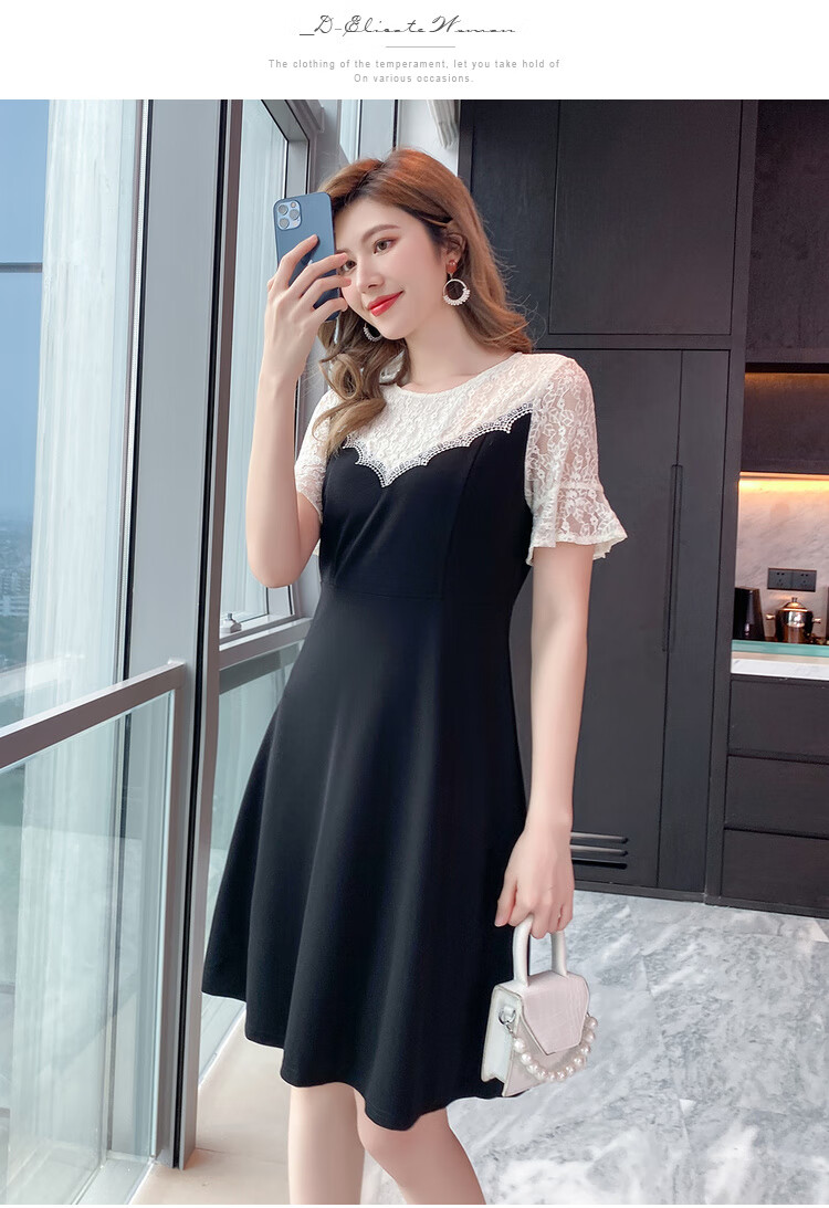 戈赛亚(gesaiya)轻奢品牌【夏装直上新】肥mm显瘦洋气裙子大码女装