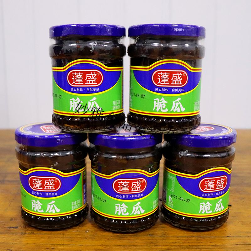 手工特产瓶装蓬盛酱黄瓜200g香甜脆爽白粥下饭菜腌制酱瓜脆瓜咸菜酱