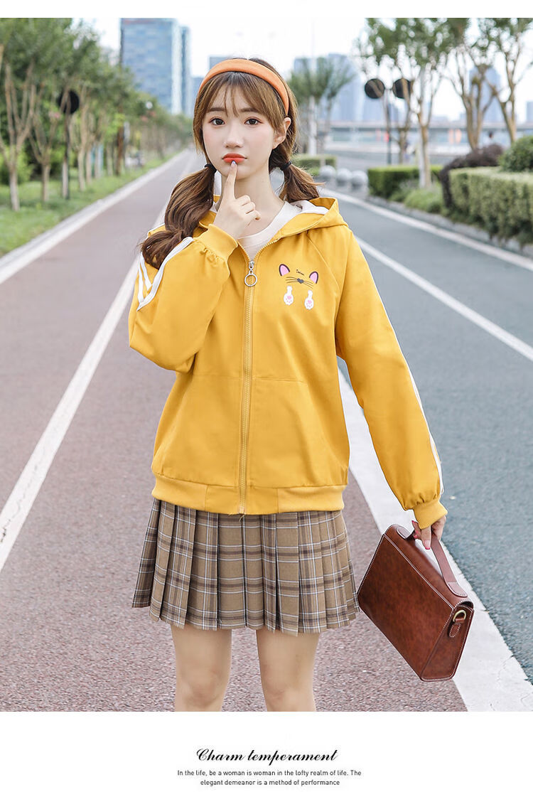 初中生高中生少女装青少年女装学生女装大童12女孩初中高中学生1春秋