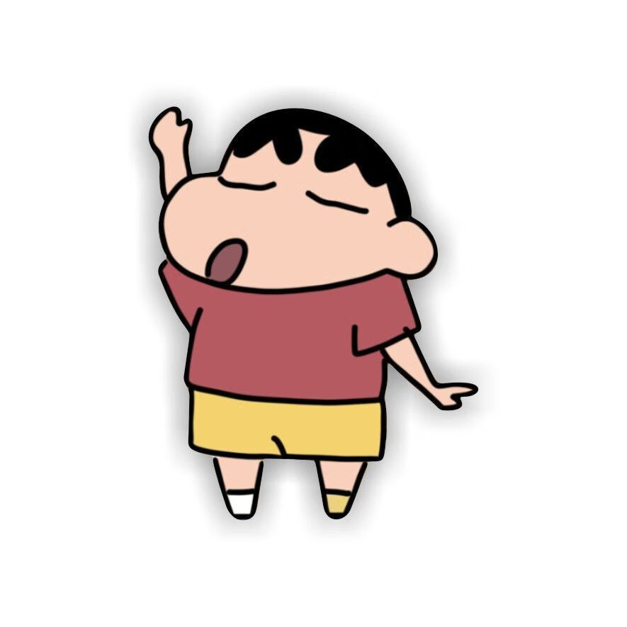 蜡笔小新胸针可爱女日系小清新学生衣服挂件配饰潮个性装饰别针sn8