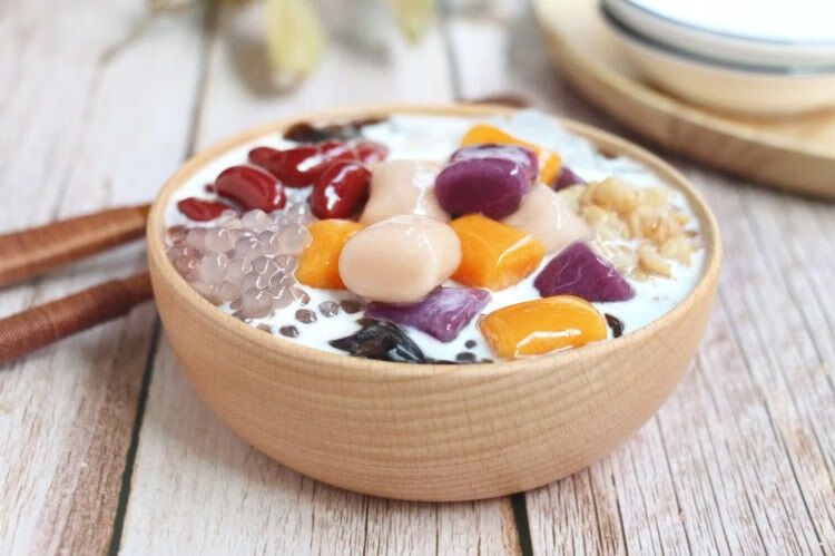 精选好物大小芋圆奶茶组合装套餐甜品手工鲜芋仙原料大芋圆500克仙草