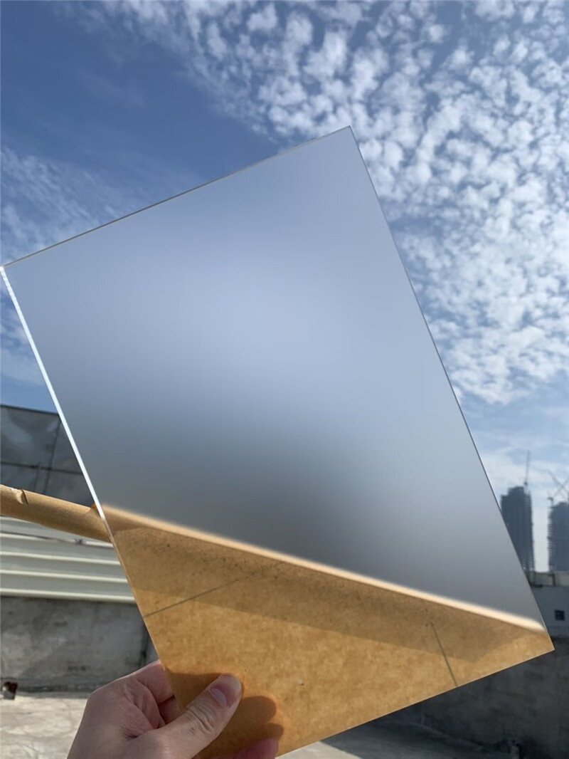磨砂半透明亚克力板塑料板有机玻璃单双面磨砂扩散板匀光透光板 透明