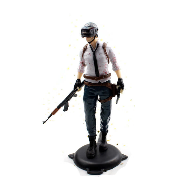 和平精英手办人偶网游周边摆件吃鸡公仔蛋糕装饰刺激战场pvc实心高约