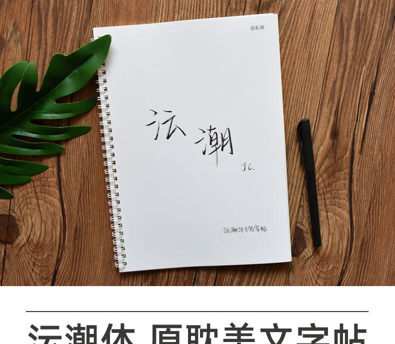 集物社 沄潮体 奶酪陷阱体 文艺小清新手写练字帖初高中楷书行楷行书