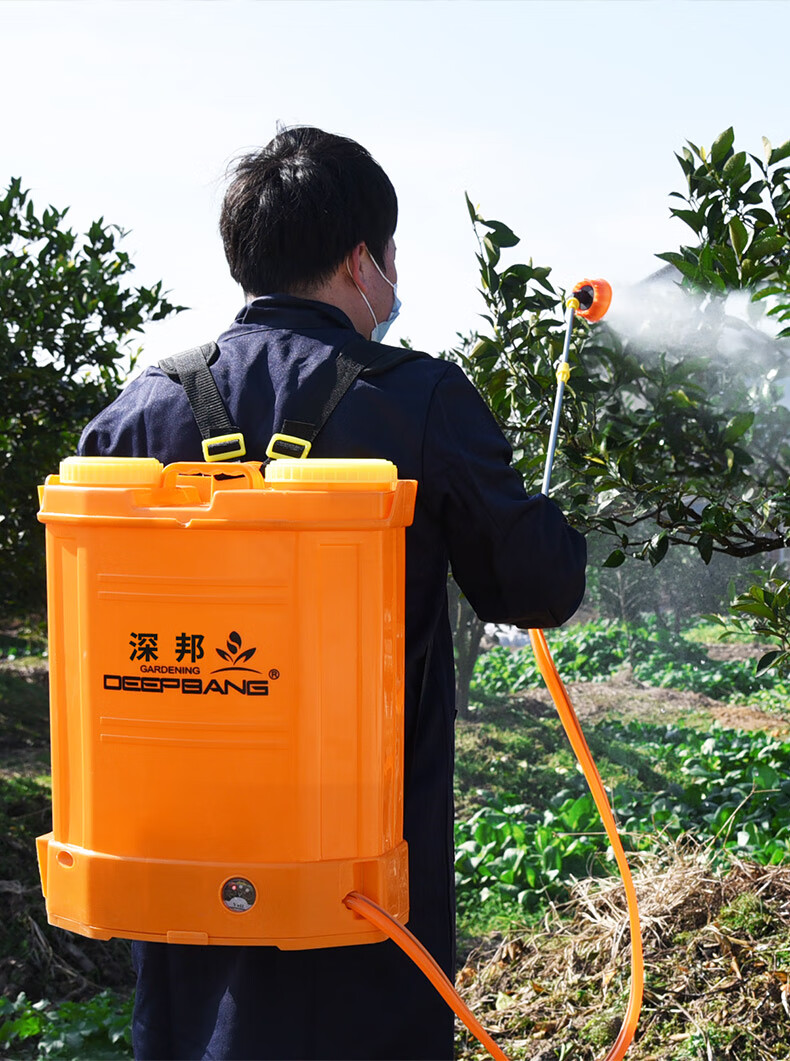 液電動噴壺打藥機農藥噴灑高壓背式充電噴霧器農用全自動神器3l塑料噴