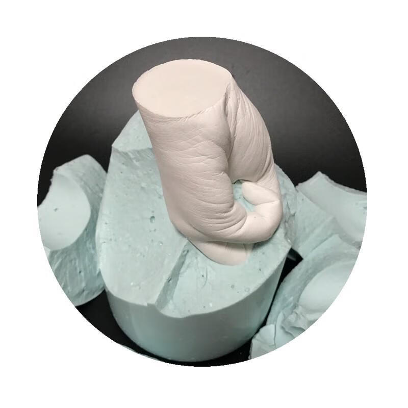 可狄 手模型石膏情侣手膜石膏diy克隆粉模型粉3d婴儿宝宝纪念品手足