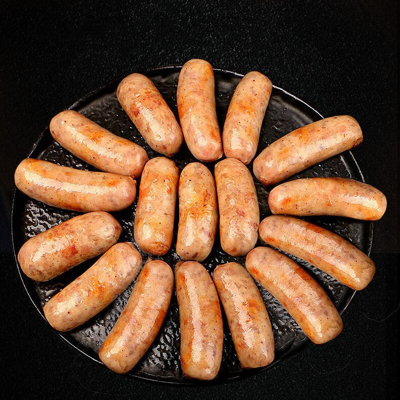 御味香手工地道肠50g大肉肠火山石烤肠热狗香肠地道肠整箱 50g*30根