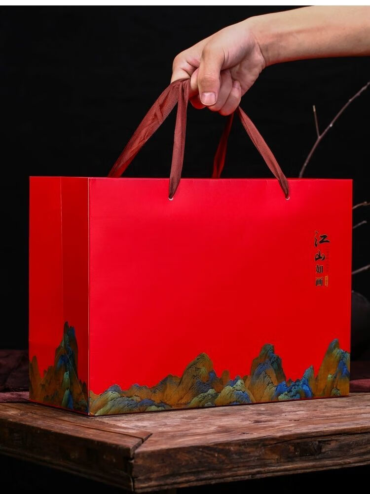 陶瓷罐装铁观音50克茶叶碧螺春茉莉花茶 江山如画2罐300克 铁观音