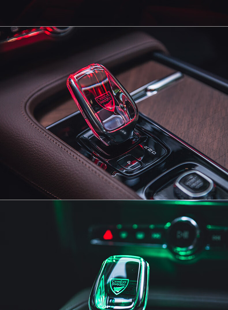 23款沃尔沃s60水晶档把s90s60xc90v90水晶档把改装64色 沃尔沃原厂