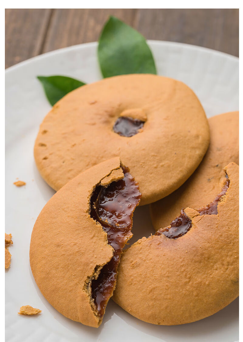 网红肚脐饼小吃零食潮汕特产双炉饼单独包装铜锣烧饼肚脐饼3袋30饼