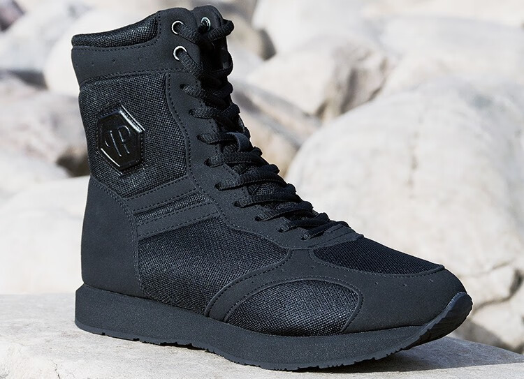 冬季作战靴男超轻帆布软底战鞋作战训靴男黑色高帮训练靴子品质定制款