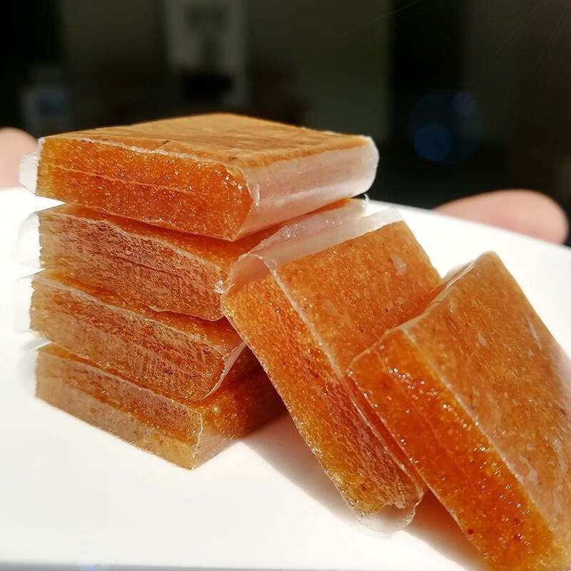 新日期南酸枣糕片农家零食手工自制孕妇小孩休闲零食蜜饯500g蓝莓糕约