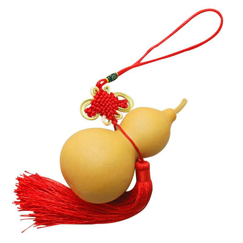 大小中号天然风水葫芦挂件大码葫芦摆件汽车葫芦挂件 15cm左右带短藤