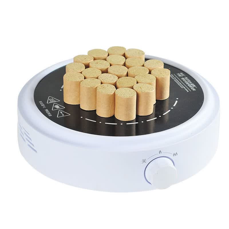 点艾器艾柱艾条快速家用点火器 艾灸点火器(白色快点火800w)【图片