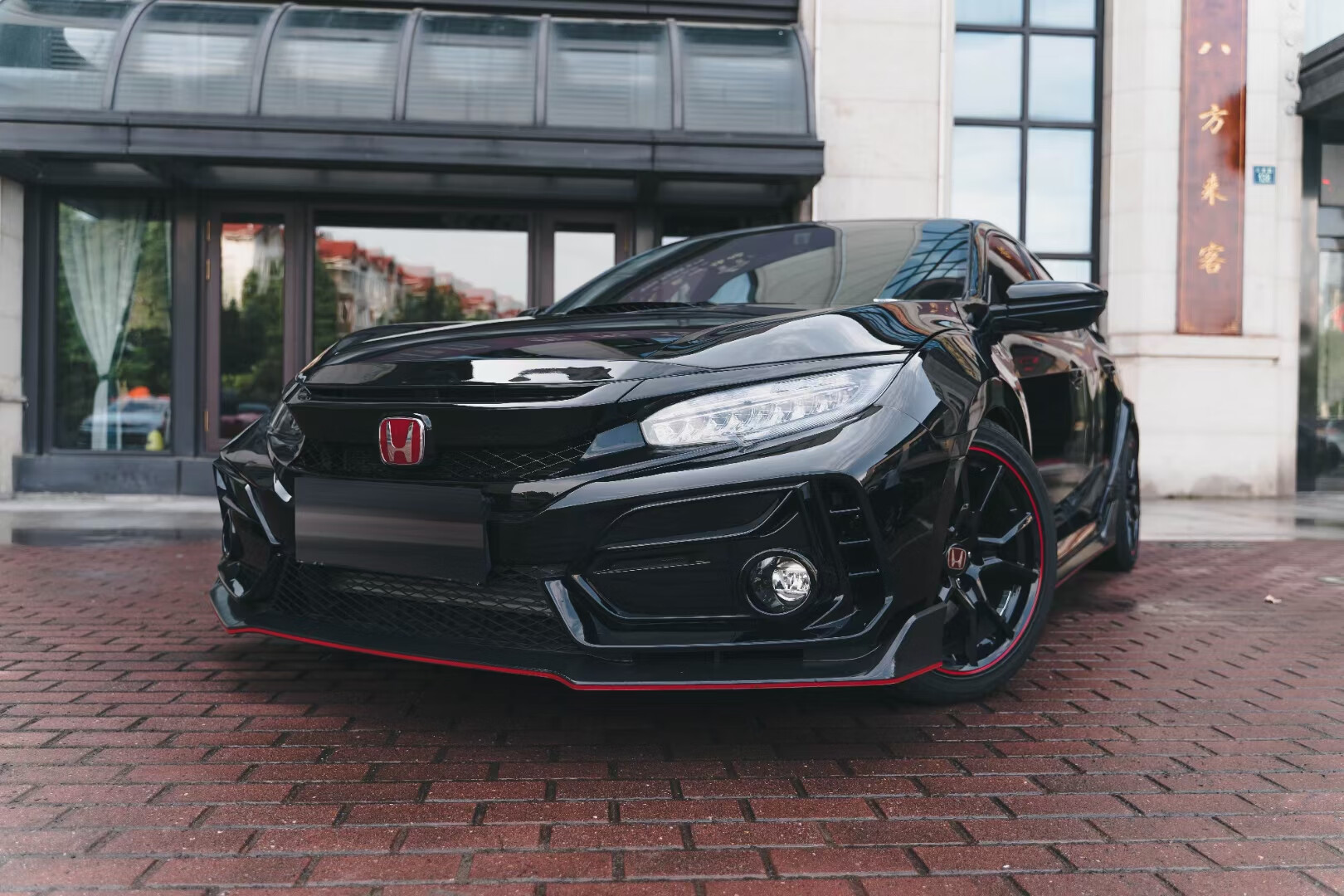 适用于十代思域fc1改装tr大包围 typer前后保险杠叶子板机盖套件 tr