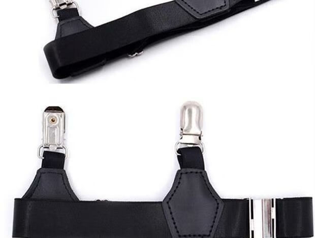 唯伦美正装男女士通用袜夹男士袜子防脱防滑吊袜带系小腿环固定长筒袜