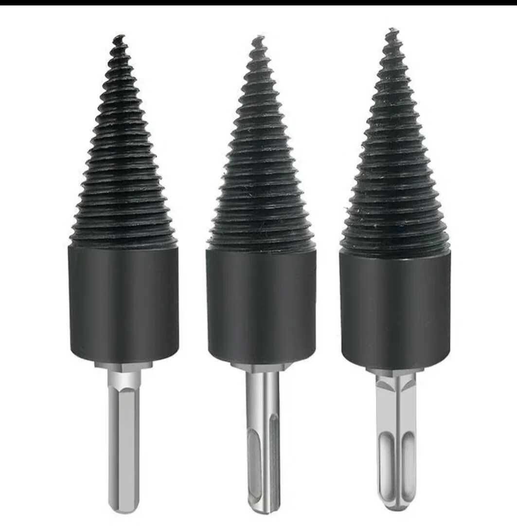 劈柴神器劈材劈木头破柴农村家用小型劈木钻电锤冲击钻手电钻适用 50