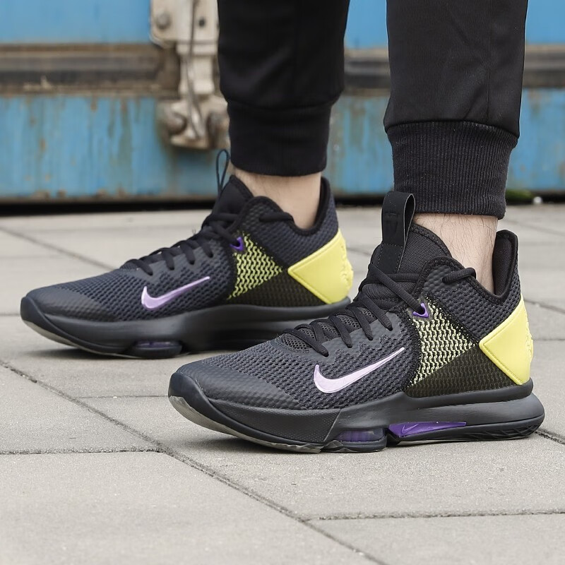 耐克nikelebronwitness4詹姆斯气垫实战篮球鞋运动鞋男鞋cd018810244